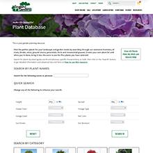 English Gardens Plant Finder